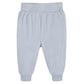 Gerber Baby Boys' 4-Pack Microfleece Pants, Navy/Gray, Newborn