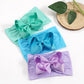 C  Llot 20 Colors Baby Girl Headbands With 4.5 Inches Hair Bows Nylon Turban Head Wraps Headbands For Newborn Infants And Toddle