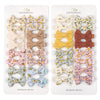 Baby Girls Hair Bow Clips,Tiny Bows Cotton Fully Lined Hair Clips Fine Hair for Girls Infants Toddlers 32pcs
