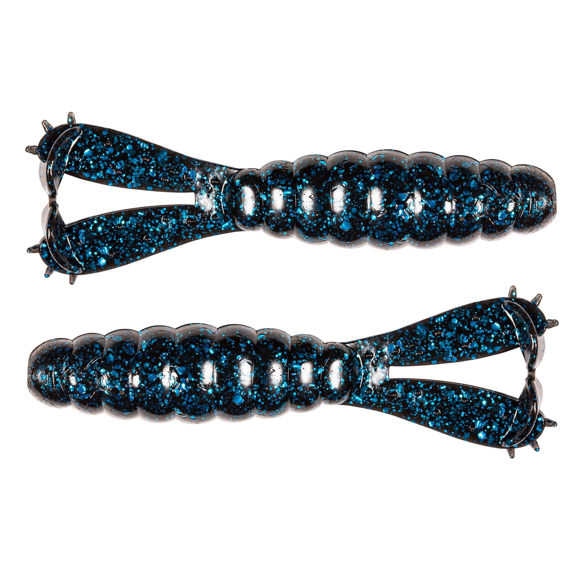 Z-Man Gt3-02Pk6 Baby Goat 3'' Black/Blue 6 Pack, One Size