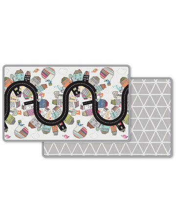 Skip Hop Baby Play Mat, Reversible Foam Floor Mat, 86' X 52', Vibrant Village