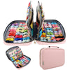 Micom Hair Accessories Storage Bag For Baby Girls - Bow Organizer, Multifunctional Carrying Case For Clips, Headbands, Scrunchie