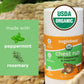 Oogiebear Kids Chest Rub, Usda Organic Soothing Peppermint & Rosemary For Breathing Relief And Comfort, Petroleum Free, 1.0 Oz B