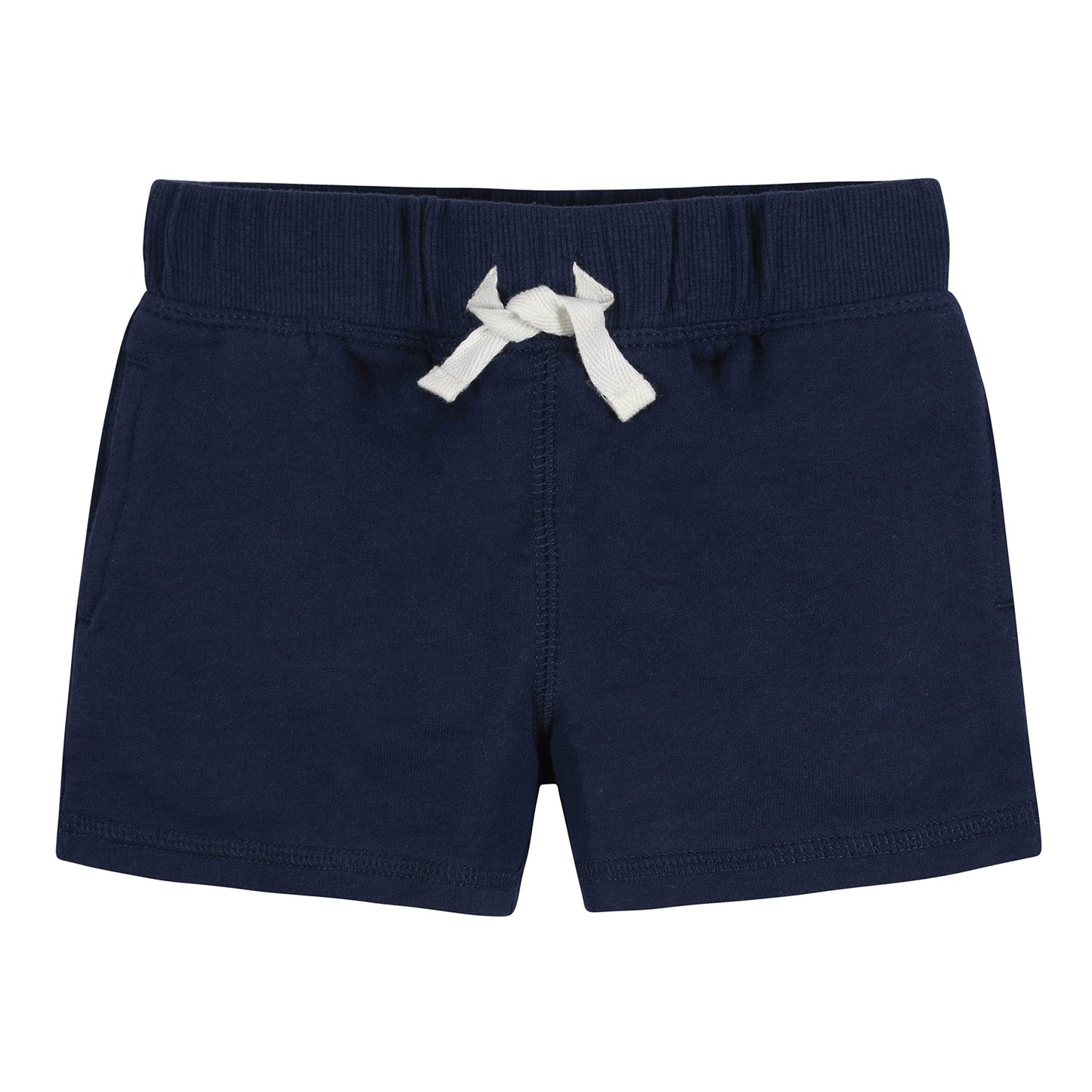 Gerber Baby Boy'S Toddler 3-Pack Pull-On Knit Shorts, Blue & Gray, 4T