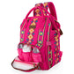 Montana West Wrangler Callie Diaper Bag Backpack With Stroller Straps Multifunction Baby Travel Bag Wg2204-9110Hpk
