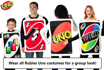 Rubie'S Child'S Mattel Games Uno Draw Four Card Costume, As Shown, One Size