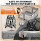 Foldable Playpen For Babies And Toddlers: 50' L X 50' W X 27' H, Large Kids Playpen With Mat, Portable Baby Play Yard For Ind