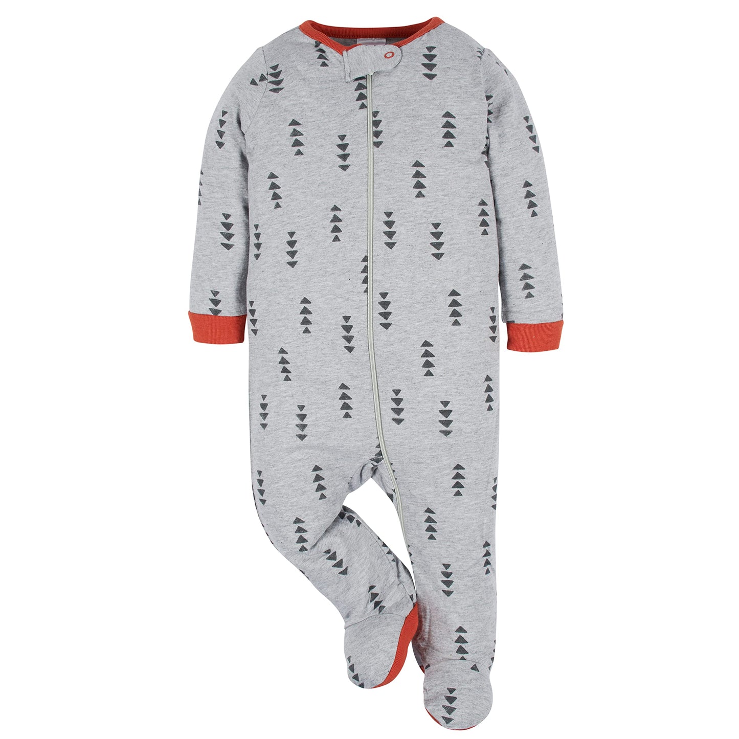 Onesies Brand Baby Boys' 4-Pack Sleep 'N Play Footies, Bear, Newborn