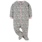 Gerber Baby Girls 2-Pack Sleep 'N Play Leopard Pink 3-6 Months