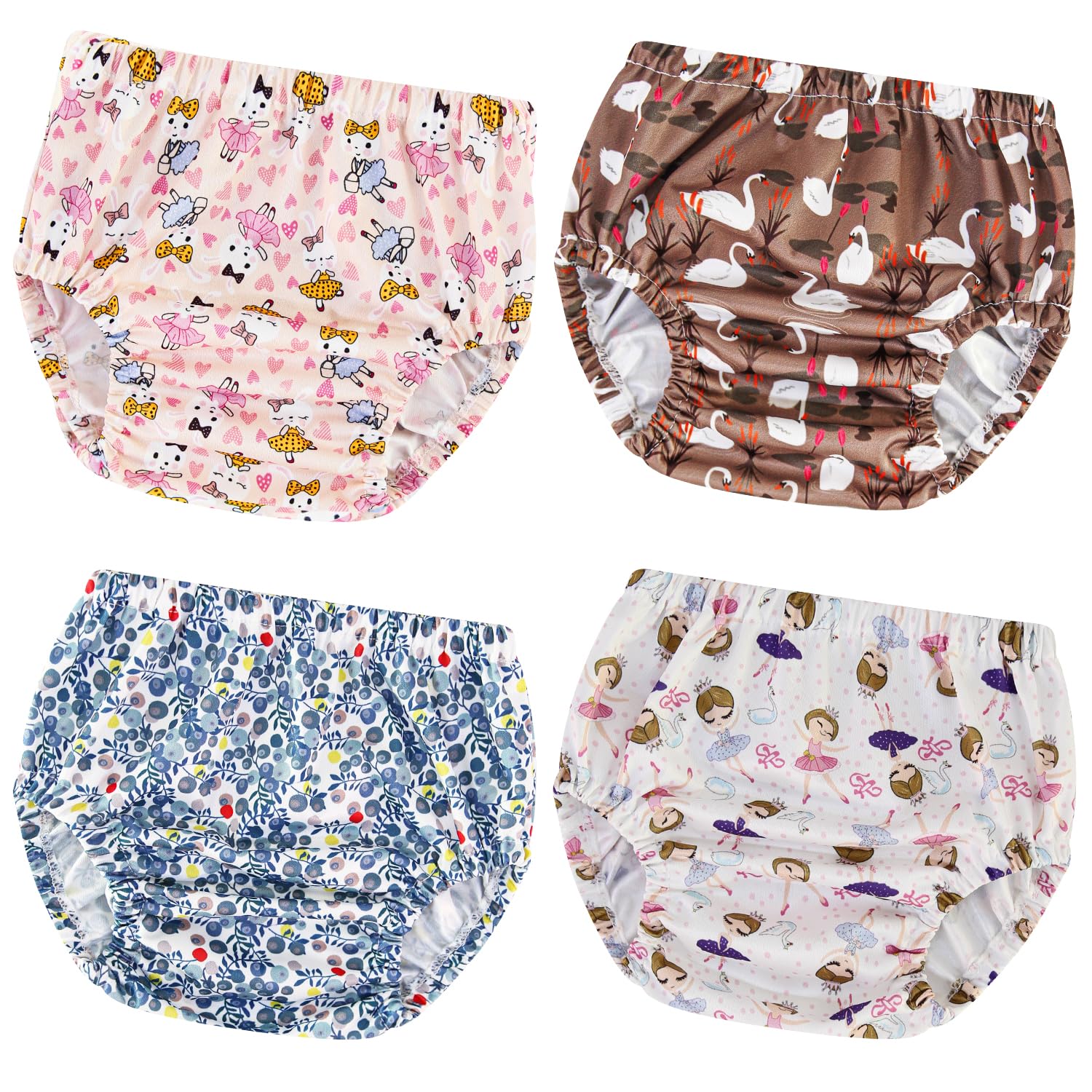 Joyo Roy Diaper Cover Plastic Underwear Covers For Potty Training Diaper Covers For Girls Rubber Pants For Toddlers Plastic Diap