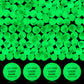 Seenelling 120 Pcs Christian Glow in The Dark Bouncy Balls Easter Jesus Bible Verse Rubber High Bouncing Balls Christian Party F
