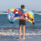 Jay Franco Marvel Spidey & His Amazing Friends Bath Pool Beach Towel - Kids Super Soft & Absorbent 100% Cotton Towel With Ghost