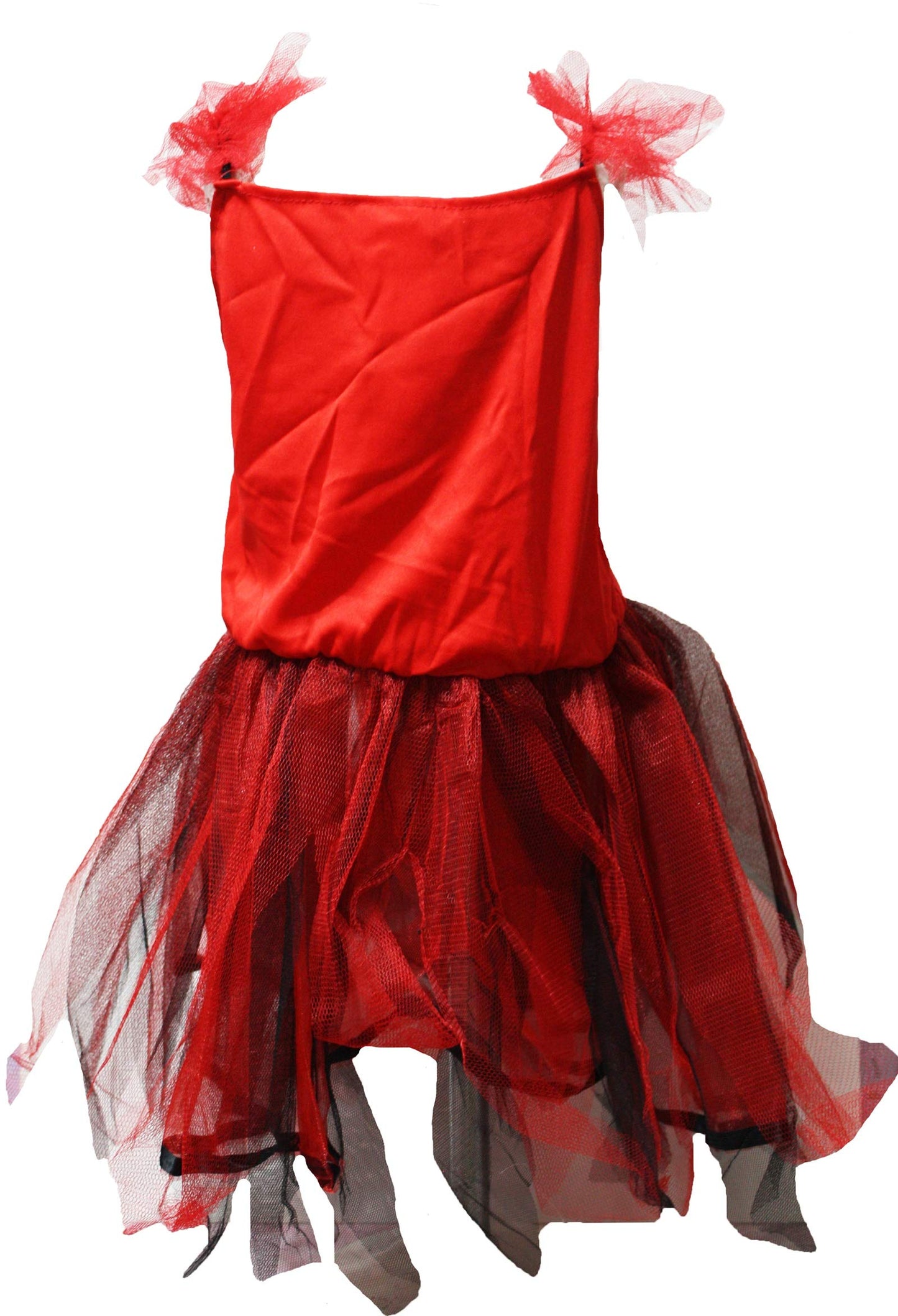 Petitebella Devil Costume Dress 1-12Y (Red, 7-9 Years)