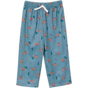Gerber Baby Boy'S 2-Piece Pajama Set (Long-Sleeve Cotton Top & Loose Fitting Flame Reistant Bottom), Fox