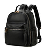 LORADI Small Diaper Backpack with Stroller Buckle, Insulated Pockets and Water-proof Pocket (Black)