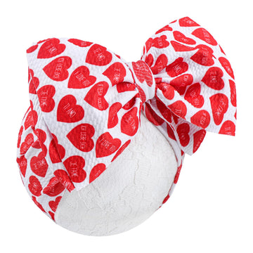 Yanjie Baby Girl Headbands Nylon Headbands Handmade Hair Bows Newborn Wide Hairbands Bows Hair Accessories For Infant Newborns I