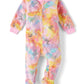 The Children'S Place,Baby Girls,And Toddler Fleece Zip-Front One Piece Footed Pajama,Sparkle Pink,0 Months,3 Months