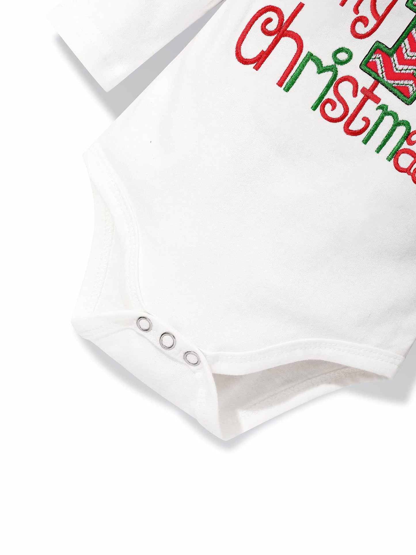Abbence My First Christmas Baby Girl Boy Outfit,Baby 1St Christmas Newborn 4Pcs 0-3 Months