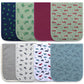 Hakochia Burp Cloths for Baby Boy Organic Cotton Large Burp Clothes Extra Absorbent Soft Burping Rags Spit Up Cloth Sets for New