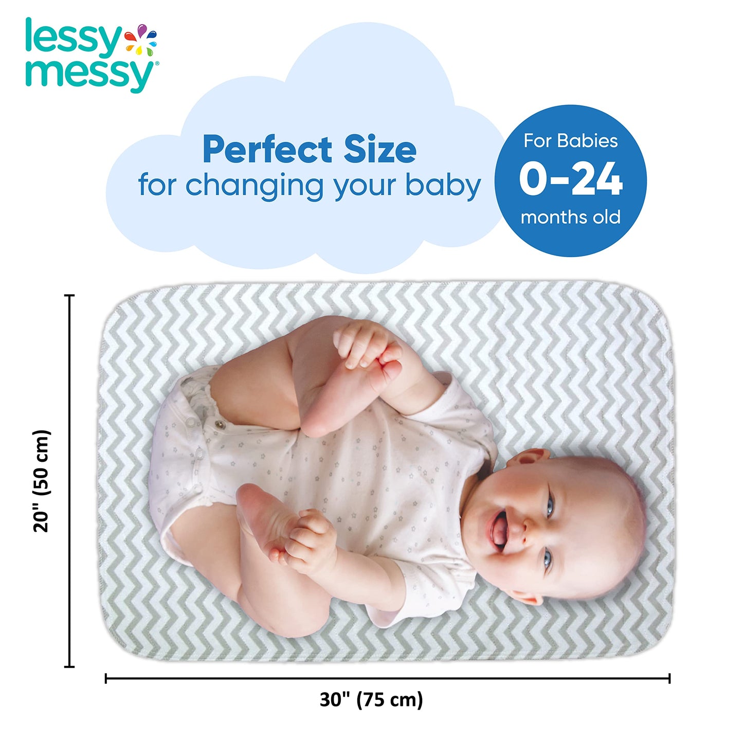 Diaper Changing Mat - Travel Changing Pad-The Only Baby Changing Mat That Is Washer Dryer Safe Portable Changing Pad For Baby Ex