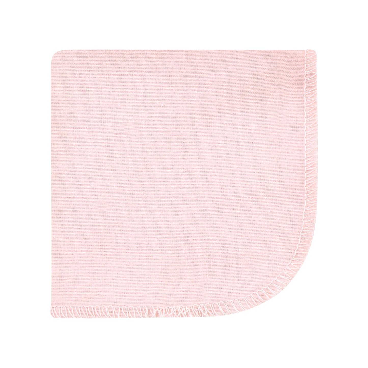 Hudson Baby Unisex Baby Flannel Cotton Washcloths, Dusty Rose Floral 12 Pack, One Size