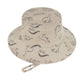 Durio Sun Hat Summer Sun Protection Bucket Hat Beach Sun Hats For Baby Upf 50+ Bucket Hats For Baby B Khaki Dinosaur 12-24 Month