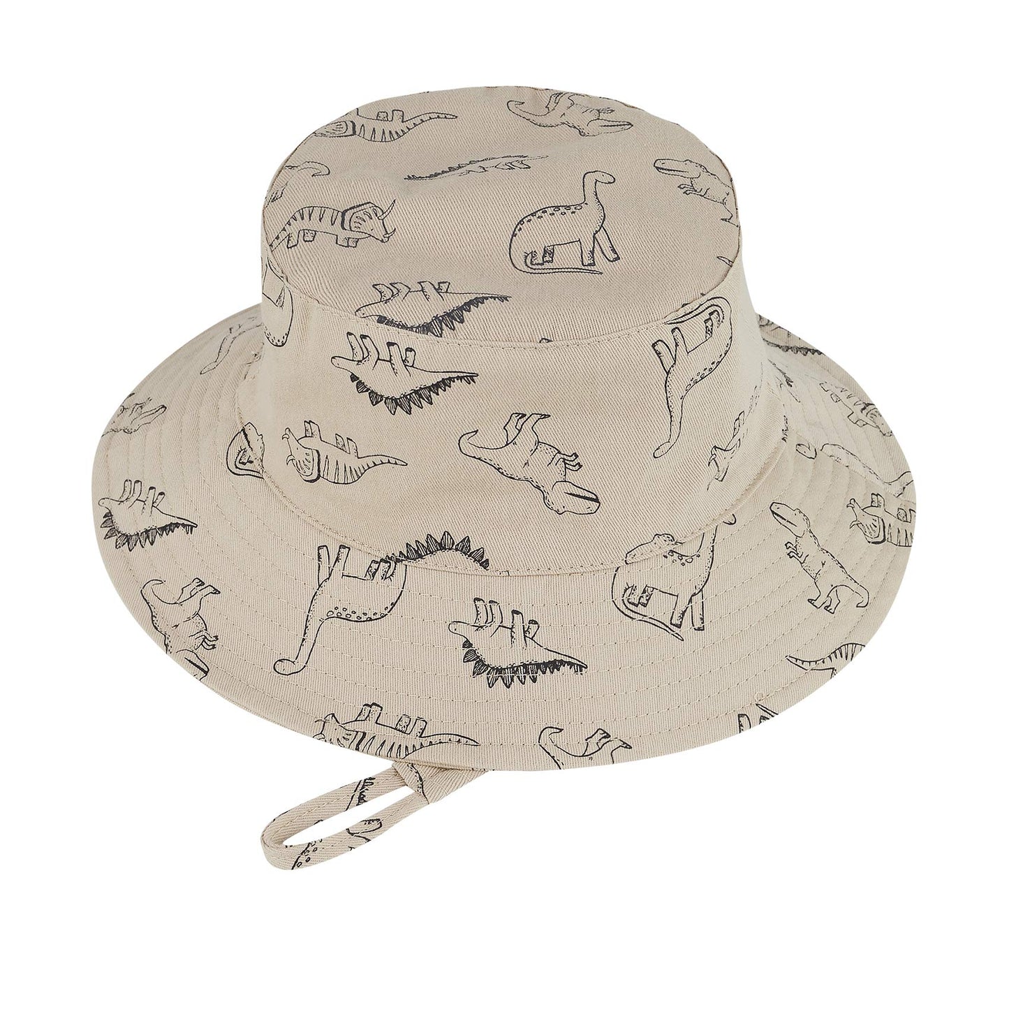 Durio Sun Hat Summer Sun Protection Bucket Hat Beach Sun Hats For Baby Upf 50+ Bucket Hats For Baby B Khaki Dinosaur 12-24 Month