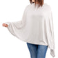 Weesprout Nursing Cover For Breastfeeding, Soft & Breathable Nursing Poncho, Neck Insert For Hands-Free View, Machine Washable &