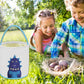 Leesgel Easter Baskets, Dinosaur Easter Basket For Kids, Easter Egg Hunt Basket With Handle Easter Buckets Easter Party Supplies