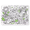 Modern-Twist Waterproof, Dishwasher Safe Mark-Mat, Single, Garden Play