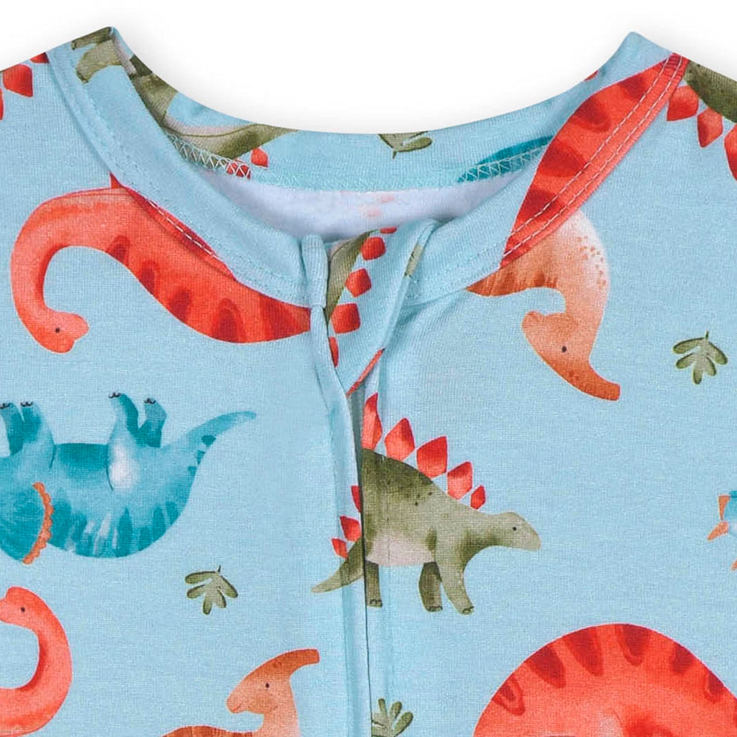 Gerber Unisex Baby Buttery-Soft Short Sleeve With Viscose Made Eucalyptus Romper, Snugosaurous, 12 Months Us