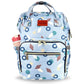1St Step Smart And MultiFunctional Diaper Bag (Blue 2)