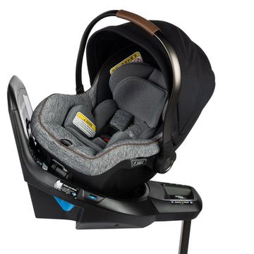 Maxi-Cosi Peri 180 Rotating Infant Car Seat, Baby Car Seat Rotating Carseat, Swivel Car Seat, Onyx Wonder