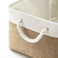 Sacyic Fabric Storage Baskets Rectangular Baskets Baskets For Organizing Fabric Basket For Shelves Decorative Baskets For Toys E