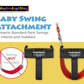 Babyswingsling - This Baby Swing Attachment Converts Standard Park Swings For Infants And Toddlers - Portable, Lightweight, Hold