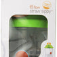 Innobaby Sippin' Smart Ez Flow Straw Sippy Cup, Green, 10 Ounce