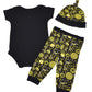 Unique Baby Boys Wake For The Ball Drop New Years Outfit Layette Set (3 Months)