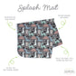 Bapronbaby Dinosaur Drawing Splash Mat - Waterproof Catch-All For Under High Chairs, Floors, Tables, Playtime Or Arts & Crafts -