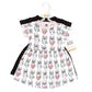 Hudson Baby Baby Girls Hudson Cotton Dresses, Bonjour, 0-3 Months Casual Dress, Bonjour, 3 Months Us