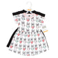 Hudson Baby Girls' Cotton Dresses, Bonjour, 12-18 Months