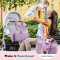 Mommore Diaper Bag Small Diaper Backpack Stylish Toddler Baby Mini Maternity Bags Travel Backpacks With Insulated Pockets, Chang
