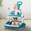 Baybee Magnum 2 In 1 Baby Walker For Kids, Round Kids Push Walker With Parental Handle & Height Adjustable, Foldable Activity Wa
