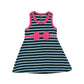 Hudson Baby Baby Girls Cotton And Cardigan Set Casual Dress, Berry Navy, 3-6 Months Us