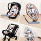 Tinlyfinly Infant Car Seat Insert, Head And Body Support, Reversible Newborn Insert Compatible With Baby Carseat, Stroller, Mama