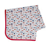 Bapronbaby Be Brave Firefighter Splash Mat - Waterproof Catch-All For Under High Chairs, Floors, Tables, Playtime Or Arts & Craf
