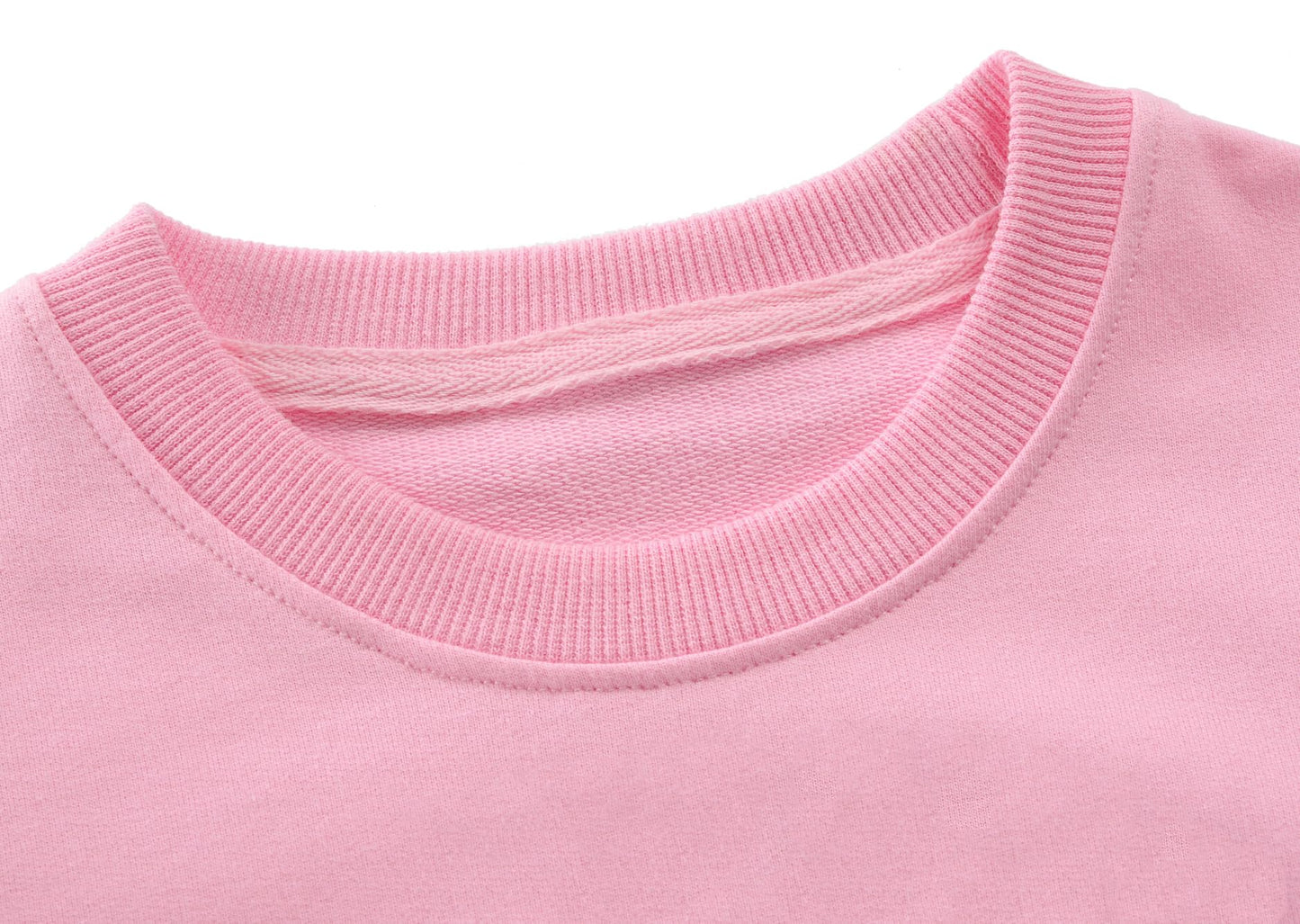 Xfsjgna Valentines Day Sweatshirts Kids 7T Boys Girls Valentine'S Abc I Love U Heart Graphic Shirt Toddler Long Sleeve Tops Pink