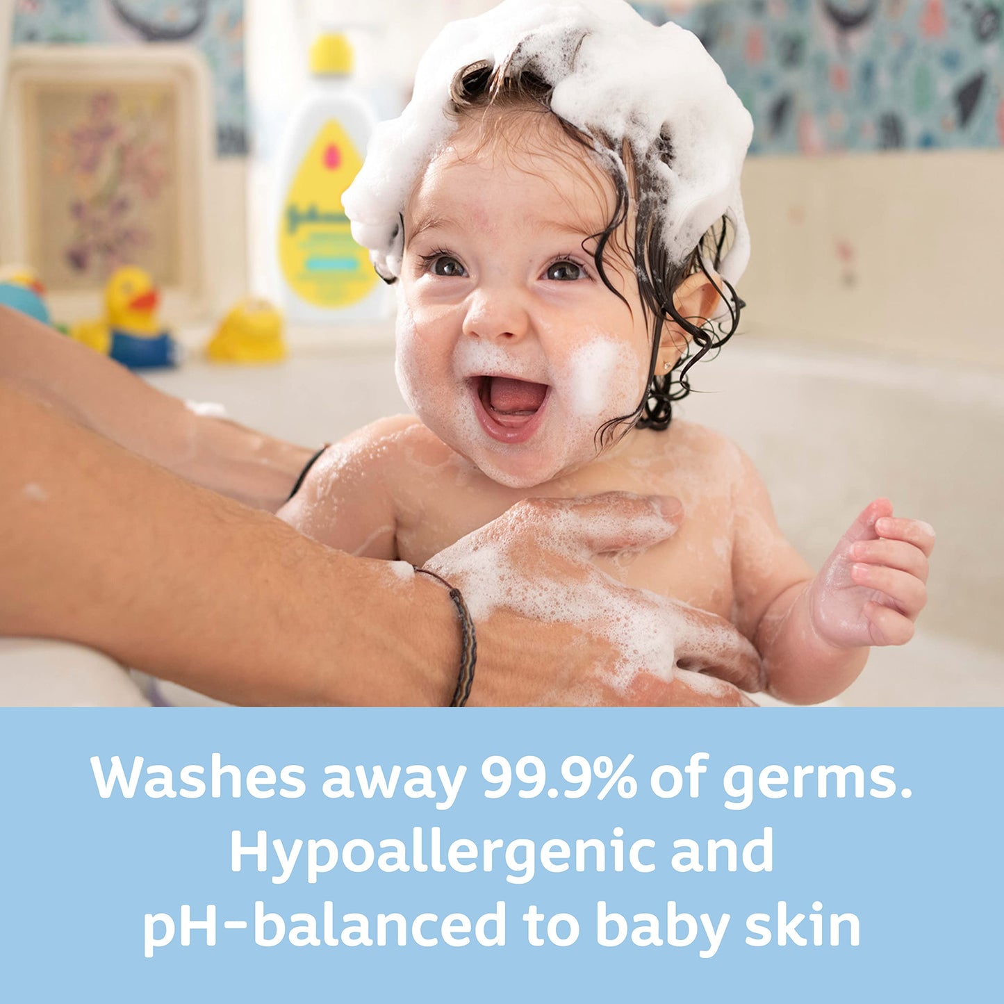 Johnson'S Head-To-Toe Gentle Baby Body Wash & Shampoo, Tear-Free, Sulfate-Free & Hypoallergenic Bath Wash & Shampoo For Baby'S S