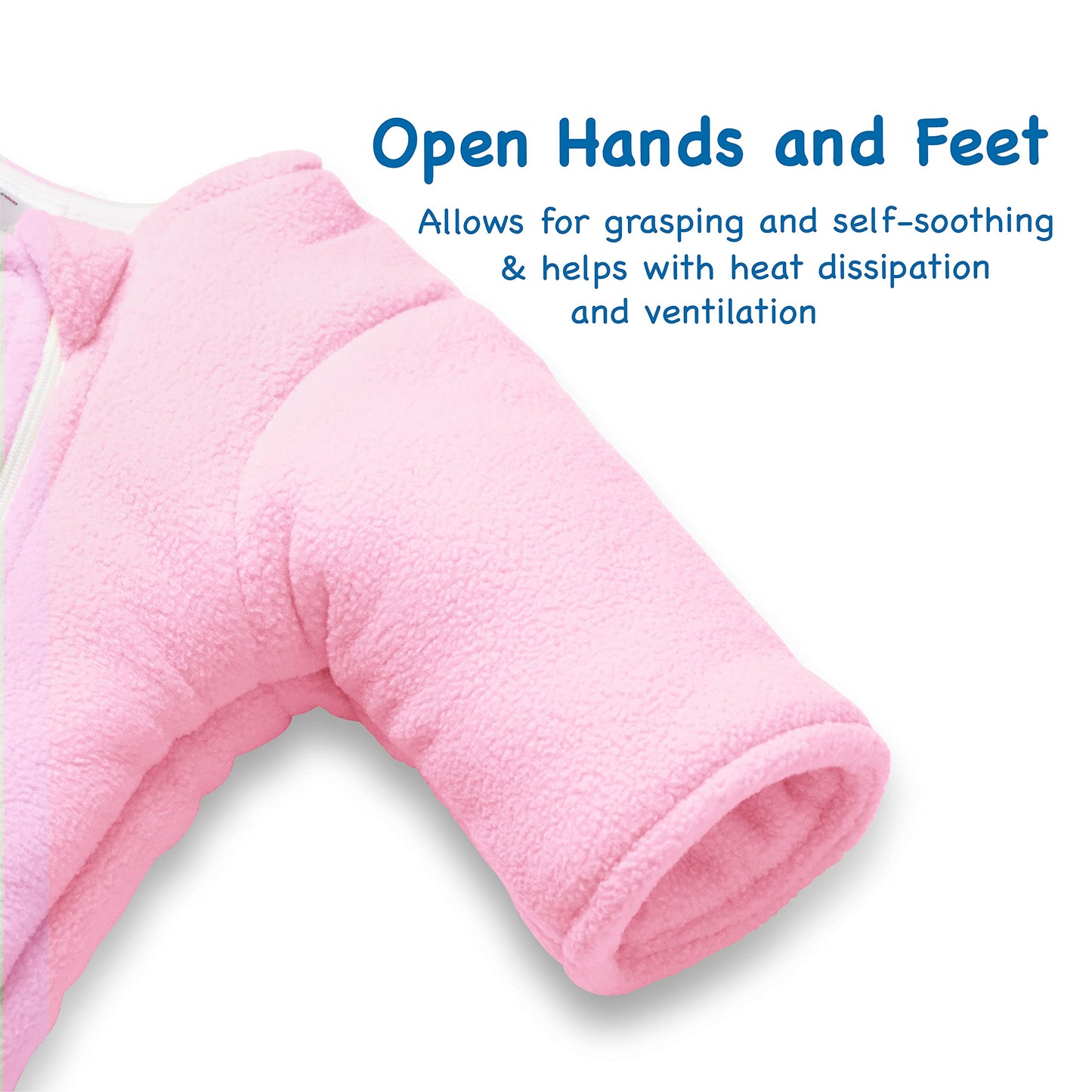 Magic Sleepsuit Baby Merlins Microfleece Baby Swaddle Transition Product - Soft and Cozy Design, Double Zipper for Easy Diaper