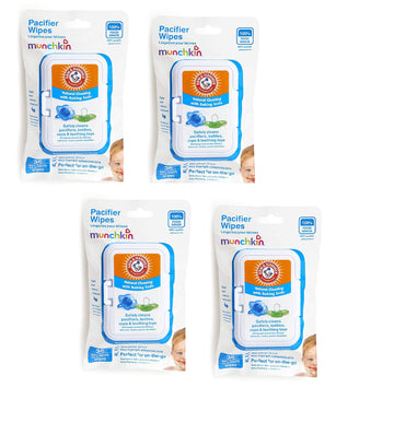 Munchkin Arm & Hammer Pacifier Wipes (4 Packs Of 36 Wipes Each)