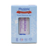 Mustela Baby Travel Skincare Set  Diaper Rash Cream (50Ml), Gentle Cleansing Gel (100Ml), Hydra Body Lotion (100Ml)  Gentle, S
